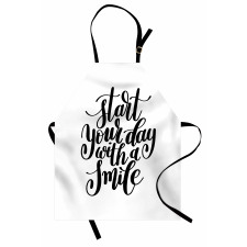 Positive Thoughts Sign Apron