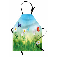 Meadow Daisies Grass Apron