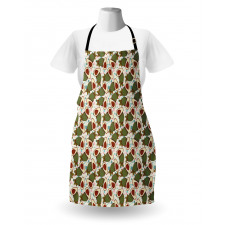 Mexican Fruit Motif Apron