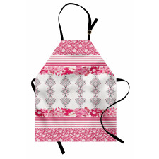 Damask and Ladybugs Apron