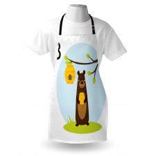 Funny Mammal Kids Alphabet Apron