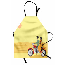 Couple Sunset Apron