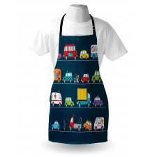 Trucks Van Bikes Apron