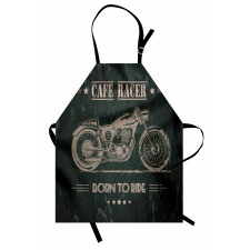 Born to Die Words Apron