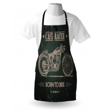 Born to Die Words Apron