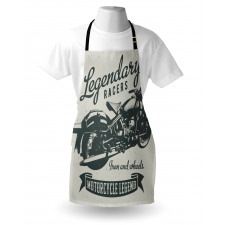 Cruiser Bike Words Apron