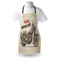 Chopper Style Bike Apron