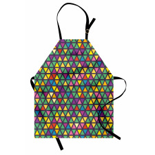 Grid Mosaic Triangles Apron