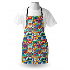 Chevron Triangles Apron