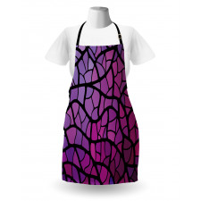 Graphic Stained Glass Apron