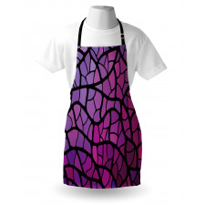 Graphic Stained Glass Apron