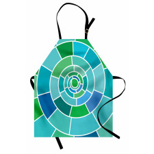 Fractal Spiral Form Apron