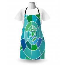 Fractal Spiral Form Apron