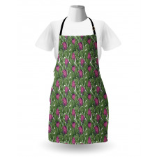 Vintage Botanical Theme Apron