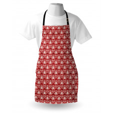 Eastern Damask Forms Apron
