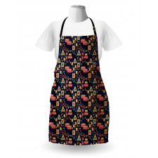 Trippy Modern Apron