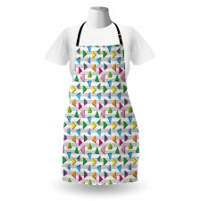 Triangles Dots Spouts Apron