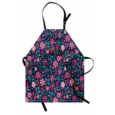 Vibrant Lily Bouquets Apron