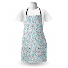 Soft Ornamental Field Design Apron