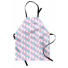 Diagonal Square Shapes Apron