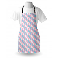 Diagonal Square Shapes Apron