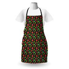 Autumnal Foliage Pattern Apron