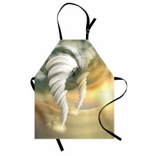 Abstract Hurricane Swirls Apron