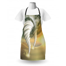 Abstract Hurricane Swirls Apron