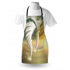 Abstract Hurricane Swirls Apron