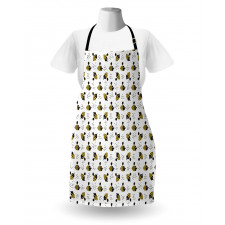 Honey Bees Childish Cartoon Apron