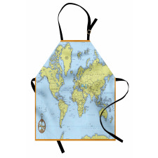 Adventure Detailed Map Apron