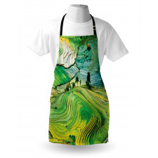 Aerial Scenery Nature Apron