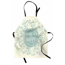 Doodle Wreath Color Stains Apron