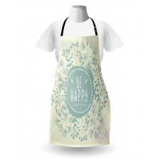 Doodle Wreath Color Stains Apron