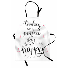 Grunge Inspirational Words Apron