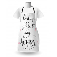 Grunge Inspirational Words Apron