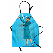 Pop Art Retro Stewardess Apron