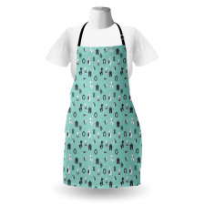 Christmas Elements Garland Apron