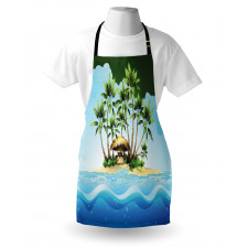 Tropic Lands Coconut Palms Apron