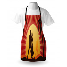 Dancing Tango Couple Apron