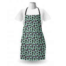 Brush Strokes Occult Style Apron