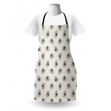 Sketch Eyes Composition Apron