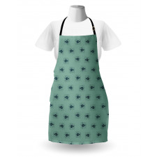 Simple Eye Design Anatomy Apron