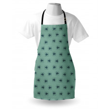 Simple Eye Design Anatomy Apron