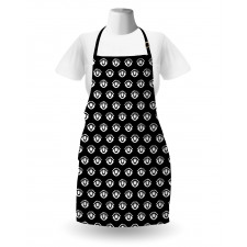 Circles and Ogee Shapes Apron
