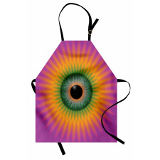 Ornamental Psychedelic Eye Apron