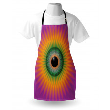 Ornamental Psychedelic Eye Apron