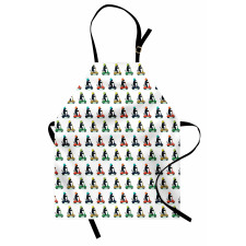 Funky Scottish Terriers Apron