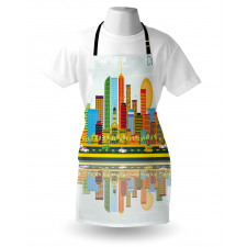 Denver Skyline Old Town Apron