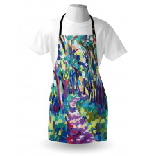 Woodland Nature Colorful Apron